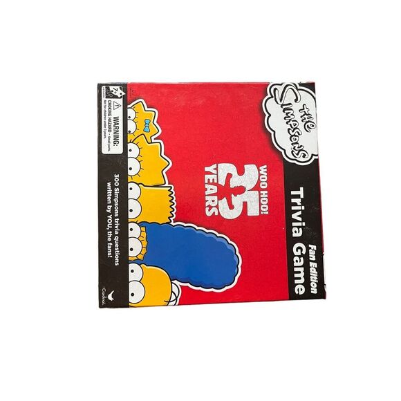 Simpsons Trivia Game 26th Anniversary Great Condition - Picture 1 of 3